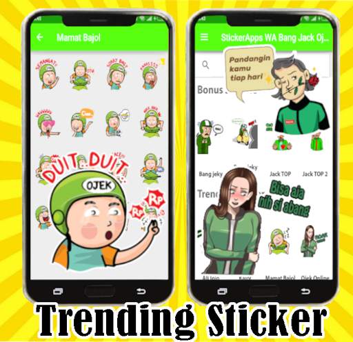 Sticker WA Ojek Online StickerApps WA Ojol Gratis screenshot 4