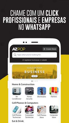 AZpop - WhatsApp de Negócios e Profissionais screenshot 1