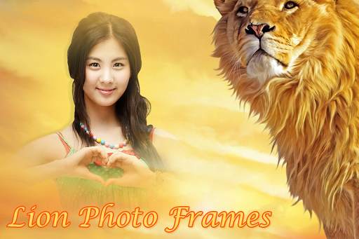 Lion Photo Frame screenshot 2