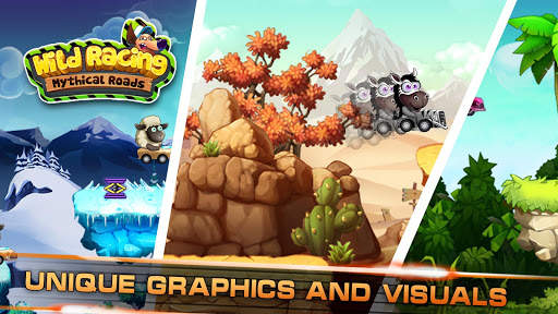 Wild Racing – Mythical Roads (Cute Racer) screenshot 11