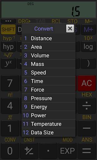 RealCalc Scientific Calculator screenshot 6