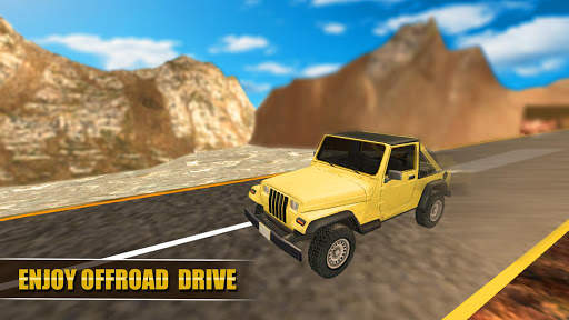 Offroad 4x4 Hill Driving - 3D Jeep Simulator 2017 screenshot 1