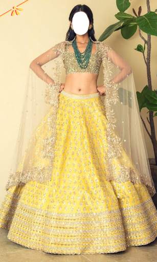 Lehenga Choli Photo Editor New screenshot 5
