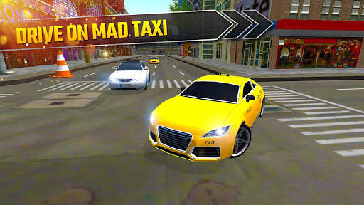 Taxi Driving Simulator 2017 - Modern Car Rush screenshot 3