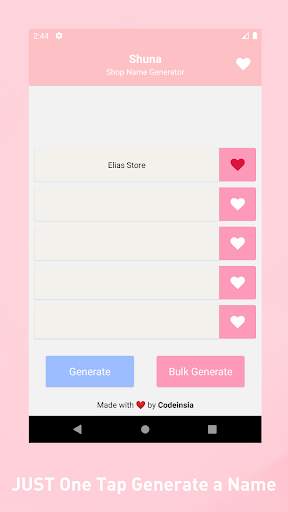 Shuna - Shop Name Generator screenshot 2