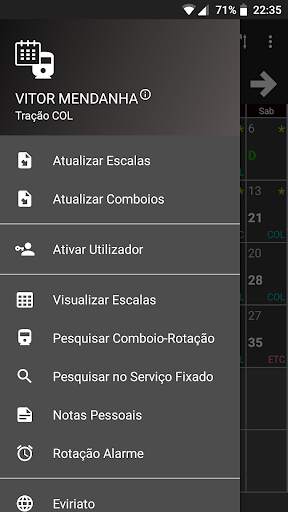 Meu Calendário CP screenshot 2