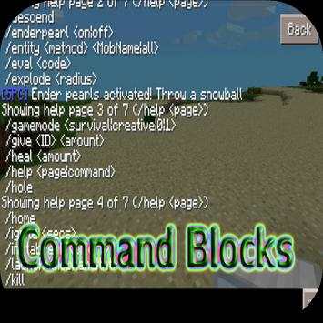 Command Blocks for Minecraft screenshot 1