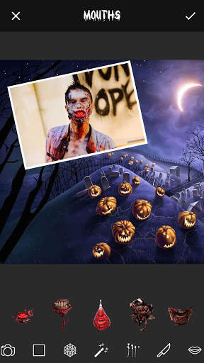 Scary Camera Collage Maker screenshot 3