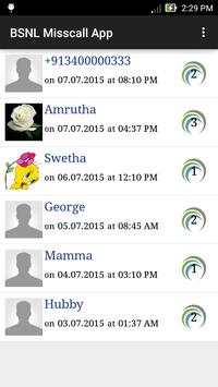 BSNL Misscall App screenshot 2