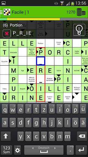 Mots croisés screenshot 1