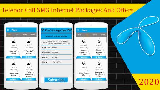 All Sim Network Packages Pakistan 2020 screenshot 3