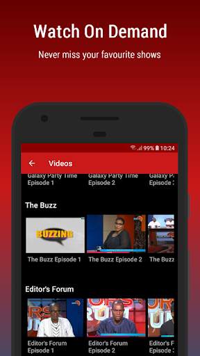 Galaxy TV screenshot 2