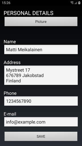 Curriculum Vitae screenshot 7