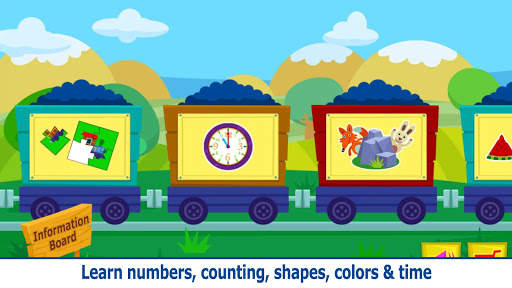Happiness Train - Free Educational Games for Kids screenshot 2