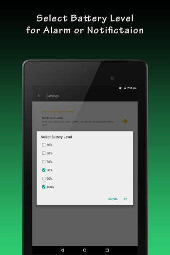 Full Battery Alarm 14 تصوير الشاشة