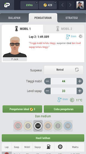 iGP Manager - 3D Racing screenshot 5