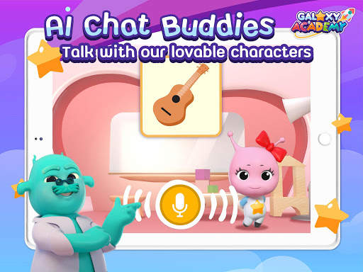 GalaxyKids : İngilizce AI Uygulaması screenshot 7