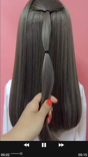 Girls Hairstyles Step By Step screenshot 4
