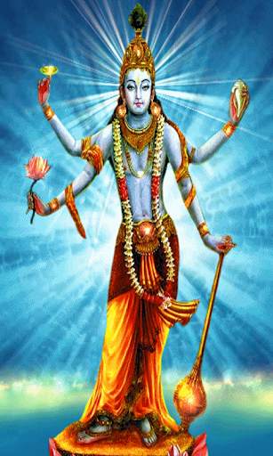 Lord Vishnu Live Wallpaper HD screenshot 2