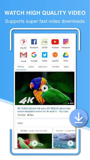 Fu Web Browser: Fast & secure screenshot 4