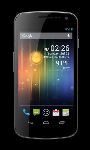 Weather Clock Widget screenshot 2