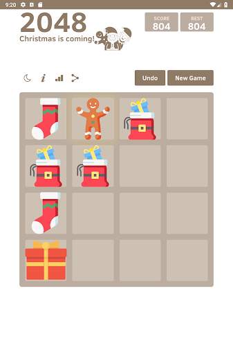 2048 Christmas 🎁 Puzzle Game screenshot 10
