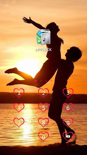 AppLock Theme Love screenshot 2