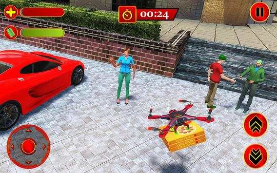 Pizza Delivery City Drone Simulator screenshot 4