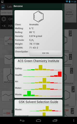 Lab Solvents screenshot 2