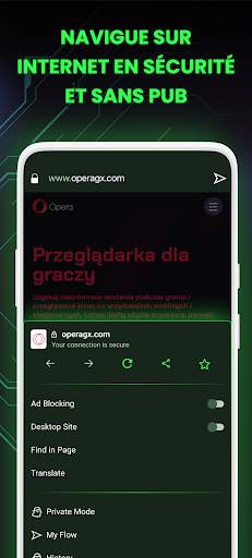 Opera GX : Navigateur Gaming screenshot 3