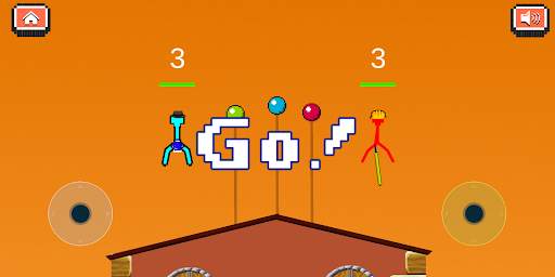Stickman fight games 2 player screenshot 1