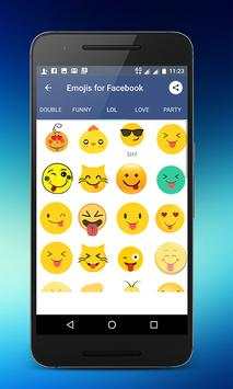 Emojis for facebook screenshot 5