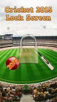 Cricket 2015 Lock Screen screenshot 1