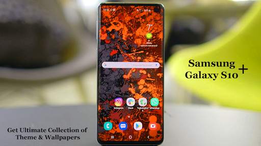 Theme for Samsung Galaxy S10 Plus 1 تصوير الشاشة