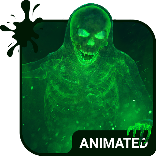 Ghost Animated Keyboard   Live Wallpaper icon