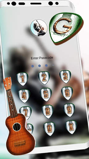 Guitar Rockstar Launcher Theme screenshot 4