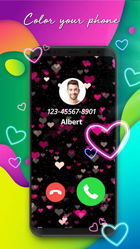 Color Call - Color Phone Flash & Call Screen Theme screenshot 2