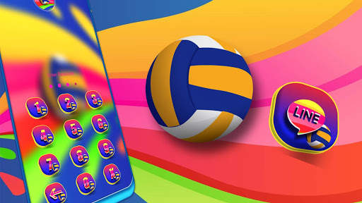 Volleyball Launcher Theme screenshot 3