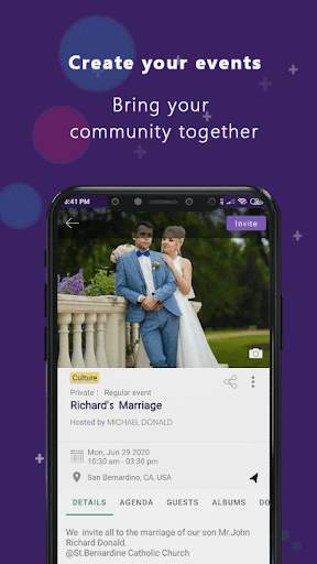 Familheey Social App 6 تصوير الشاشة