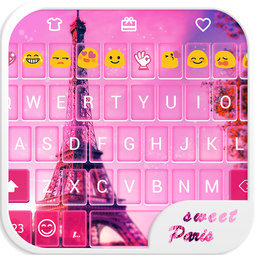 Sweet Paris Emoji Keyboard icon