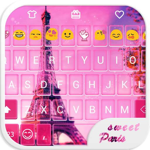 Sweet Paris Emoji Keyboard 1.0.8