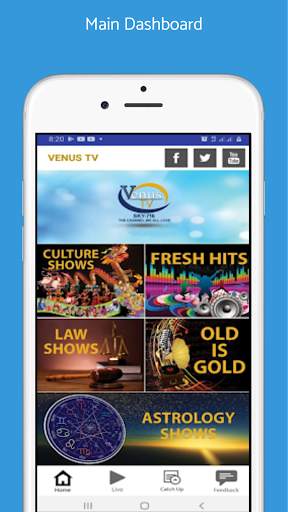 Venus Tv screenshot 2