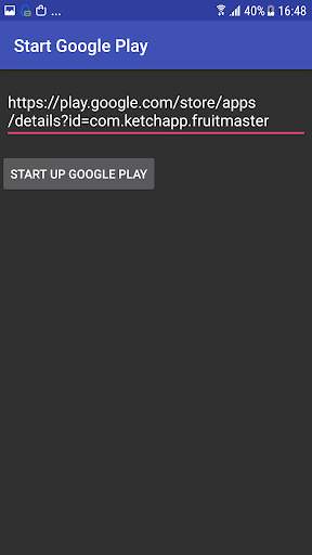Play Store URL Opener screenshot 1