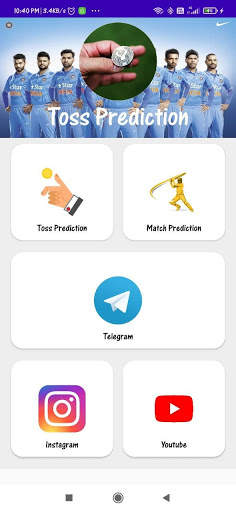 Toss Prediction screenshot 2