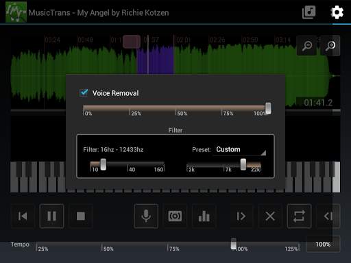 MusicTrans tool for musicians screenshot 9