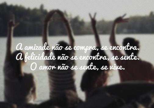 Frases amizade com fotos screenshot 1