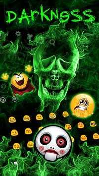 Hellfire Skull Keyboard Theme screenshot 4