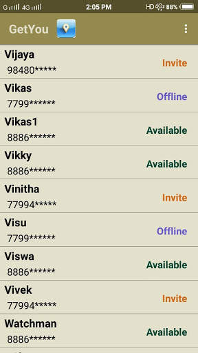 GetYou - Location by mobile number screenshot 1