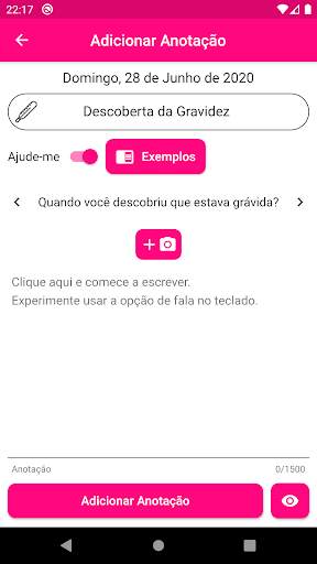 Diário de Gestação screenshot 3