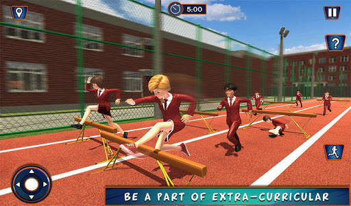 High School Girl Simulator: Virtual Life Game 3D screenshot 6
